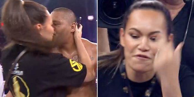 John Hopoate caught up in boxing WAG's furious spray